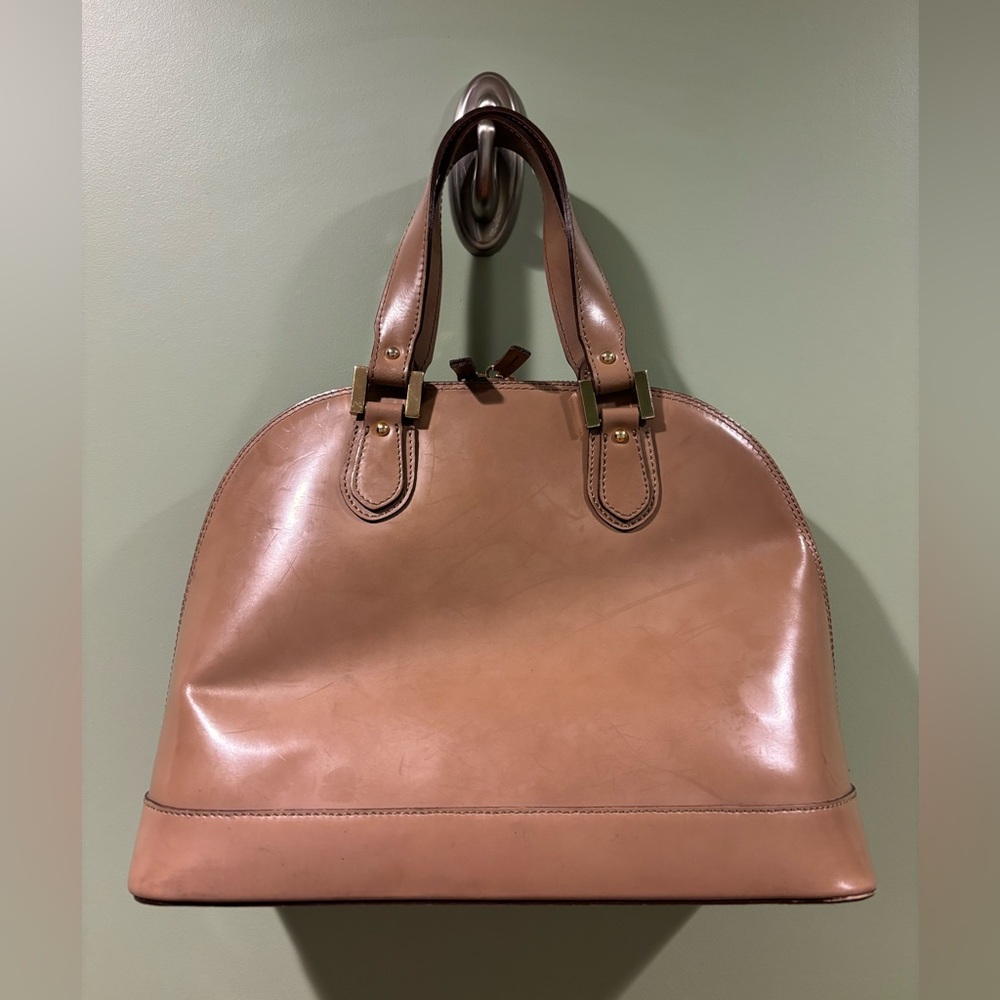 ALBERTA di CANIO ITALY - Elegant Tan Leather Handbag